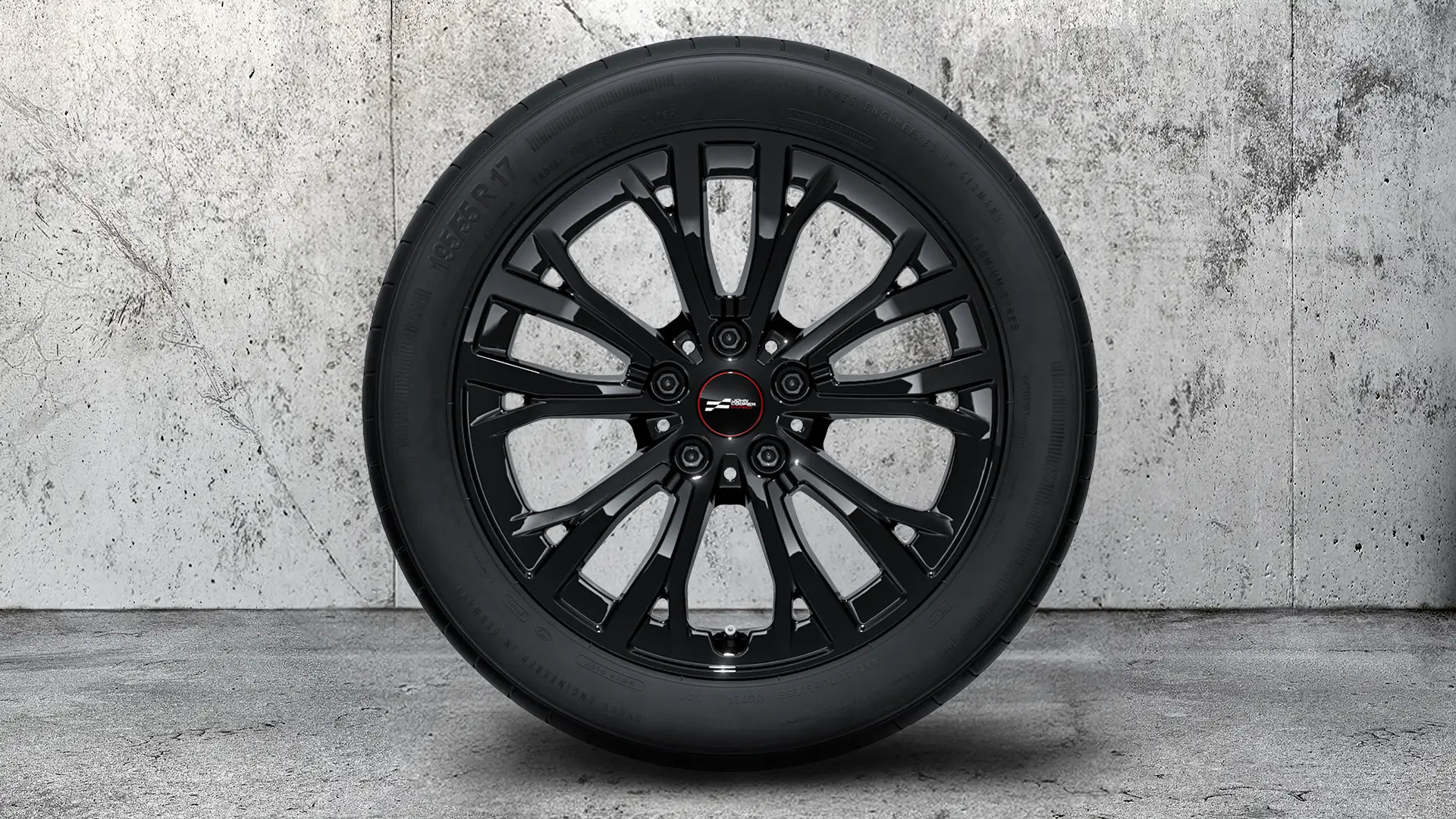 17" JCW STAR SPOKE 991 (JET BLACK UNI).